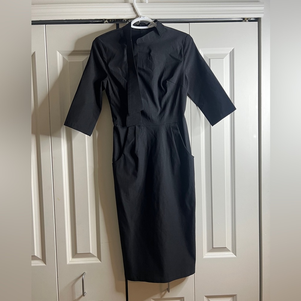MUXXN Midi Pencil Bodycon Dress